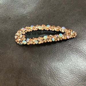 Elegant rhinestone Brown Hair Clip